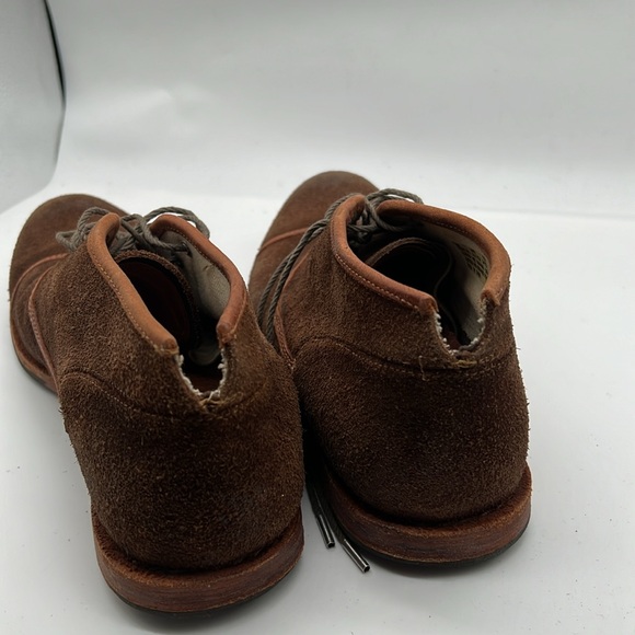 TIMBERLAND BOOT COMPANY Cap-Toe Oxfords Shoes Sz 8 M Brown Suede Leather - Picture 8 of 12